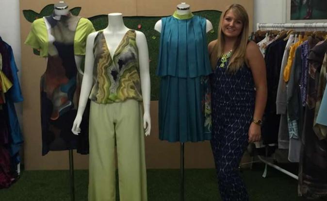 'I love to design to compliment a woman's body' says designer Lindsey Kerslake